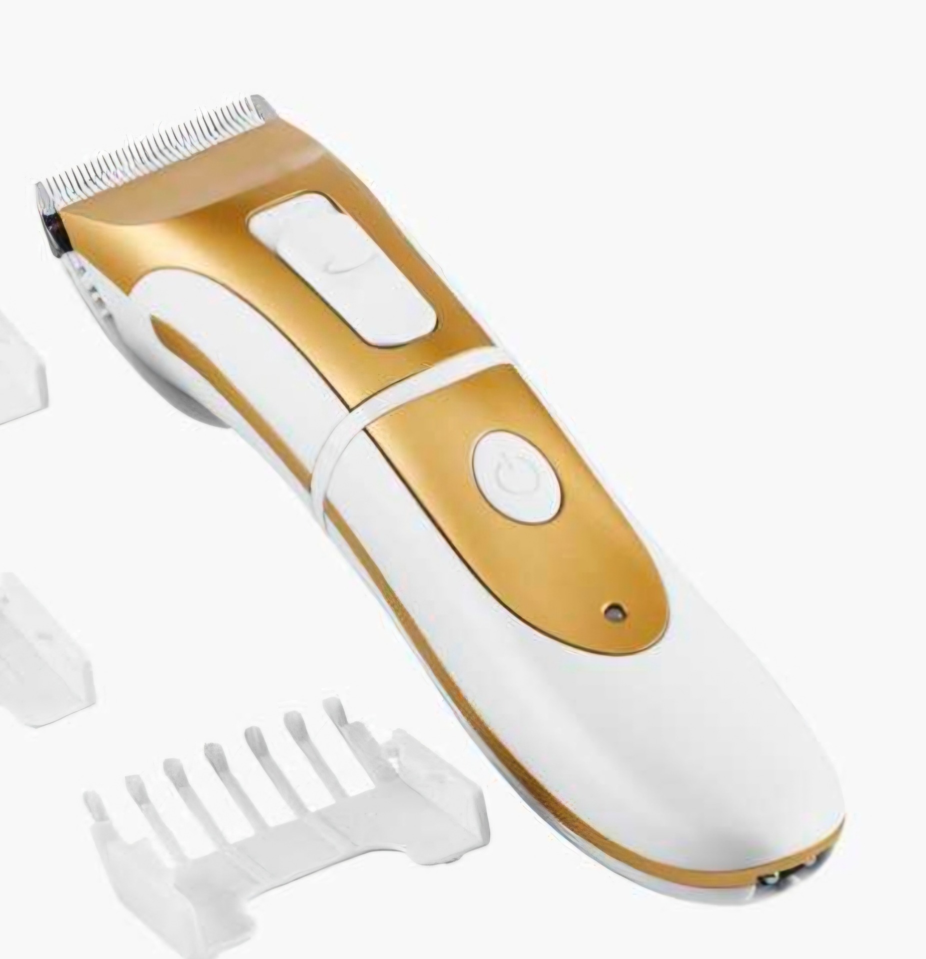 Biltema har denne klipperen med meget fint skjær som klipper pelsen helt kort, den er fin å bruke i munnviken, men den har for svak motor til å klippe andre steder med tykkere pels og ull.